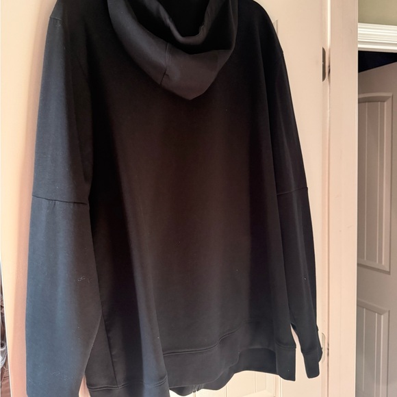 Men's Black Full-Zip Hooded Jacket by - Picture 3 of 4